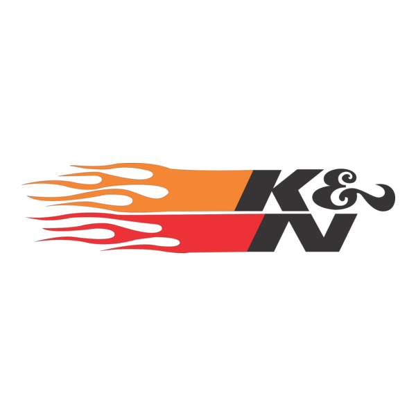 k&n flame Logo PNG Vector