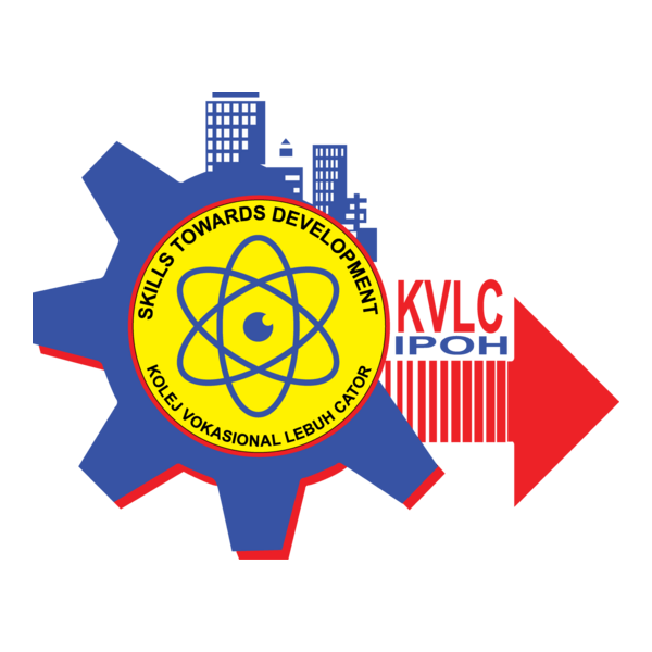 Kolej Vokasional Leboh Cator KVLC Logo PNG Vector
