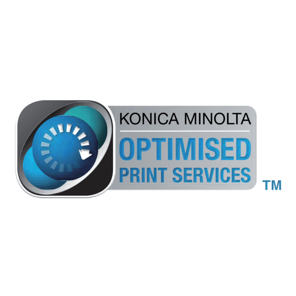 Konica Minolta Optimised Print Services Logo PNG Vector
