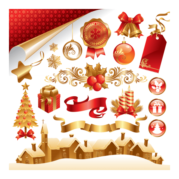 late beautiful christmas Logo PNG Vector