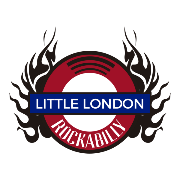 Little London Rockabilly Logo PNG Vector