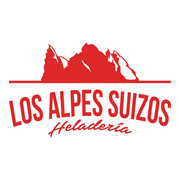 Los Alpes Suizos Logo PNG Vector