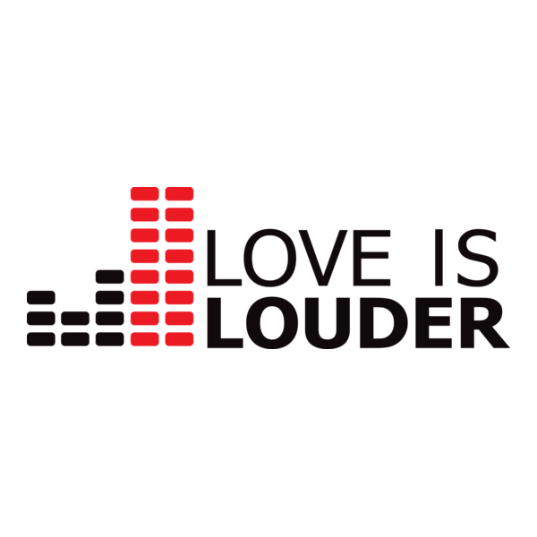 Love is Louder Logo PNG Vector