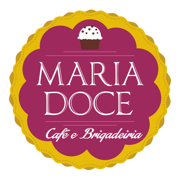 MariaDoce Café Brigadeiria Logo PNG Vector