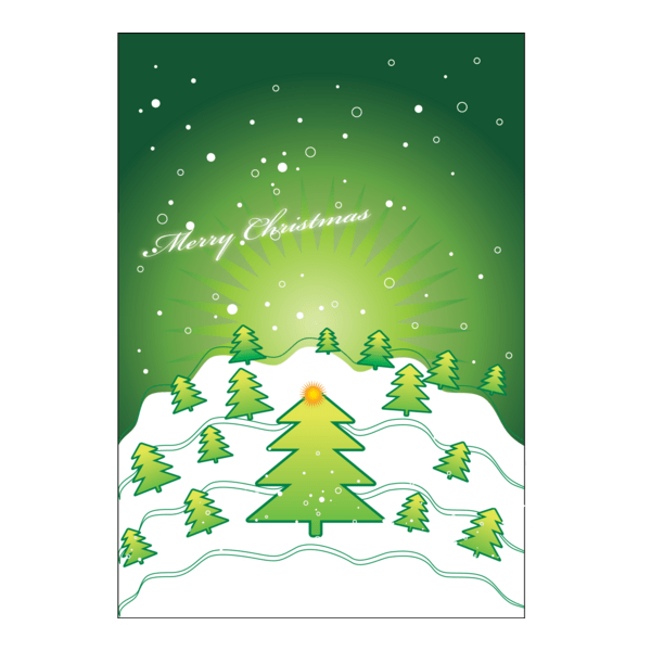merry christmas art poster Logo PNG Vector