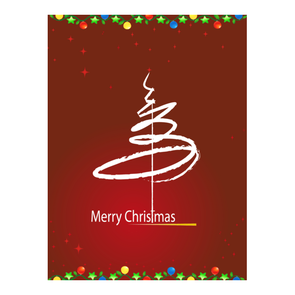 merry christmas calligraphic stroke x mas card Logo PNG Vector