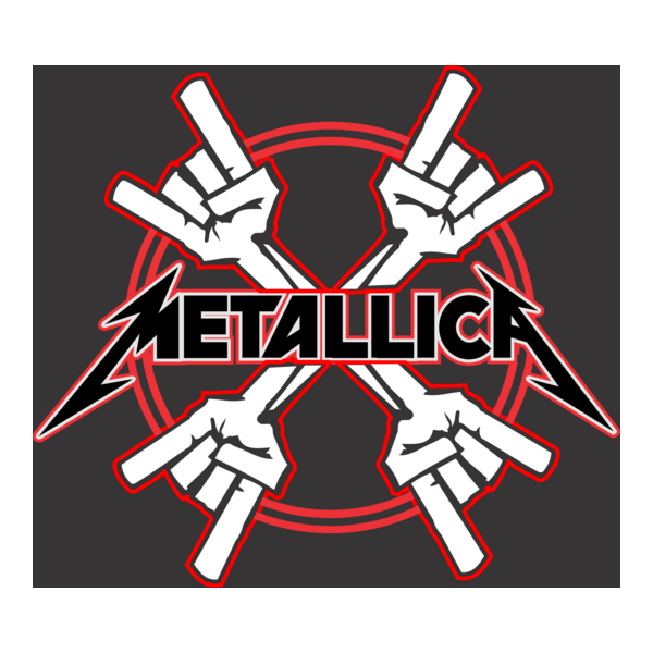 Metallica Fingers Logo PNG Vector