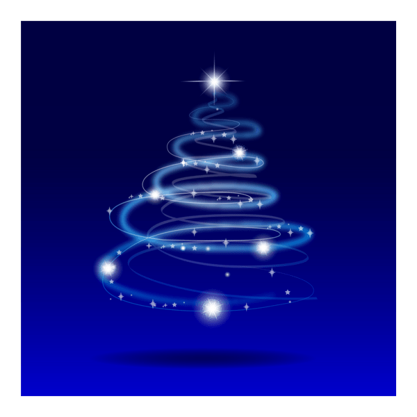 modern christmas tree Logo PNG Vector