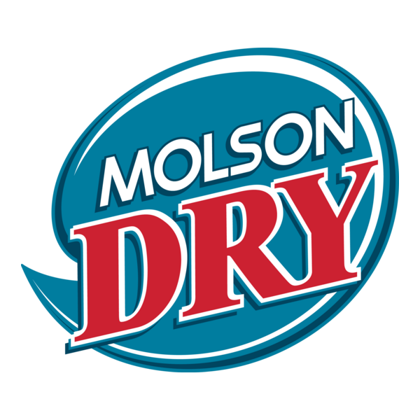 Molson DRY Logo PNG Vector