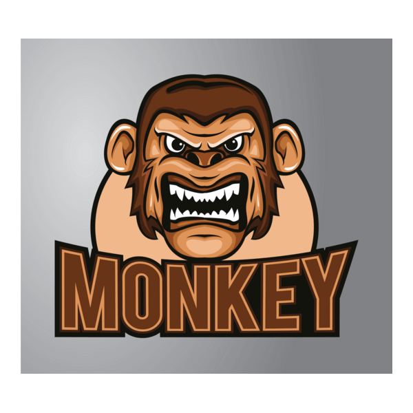 Monkey Logo PNG Vector