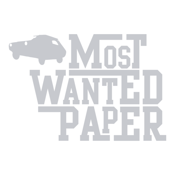 Most Wanted Paper Logo PNG Vector