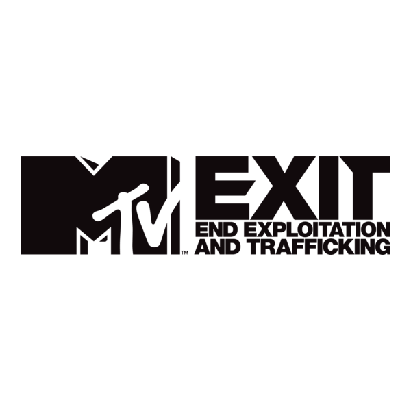MTV EXIT End Exploitation and Trafficking Logo PNG Vector