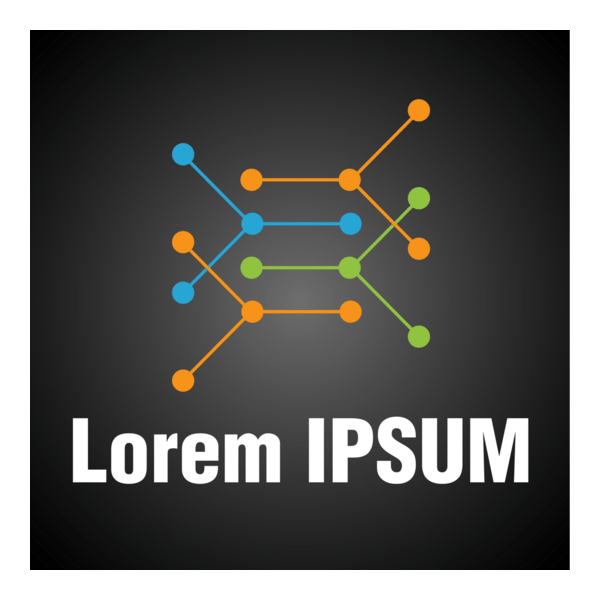 nested line company Logo PNG Vector