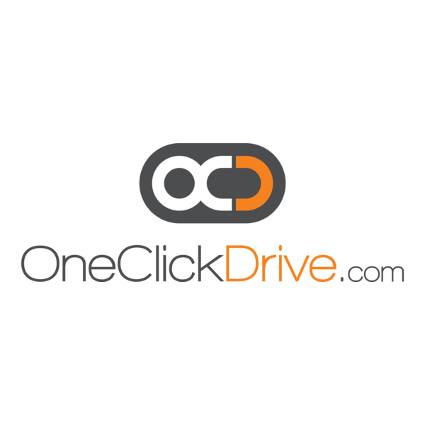 One Click Drive Dubai Logo PNG Vector
