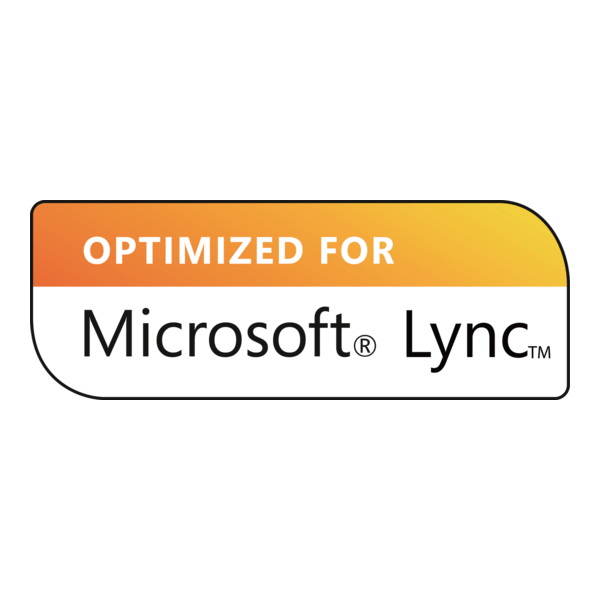 Optimized for Microsoft Lync Logo PNG Vector