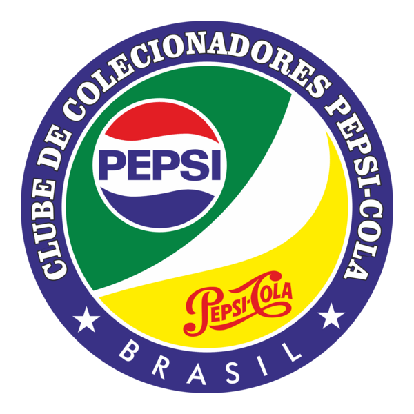 Pepsi Cola Clube de Colecionadores Brasil Logo PNG Vector