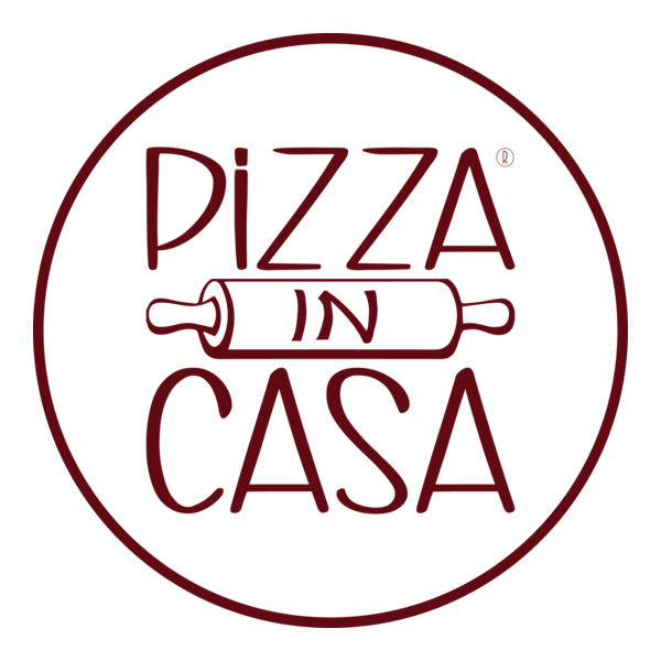Pizza in Casa Logo PNG Vector