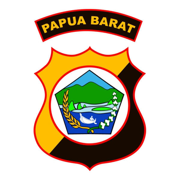 POLDA PAPUA BARAT Logo PNG Vector