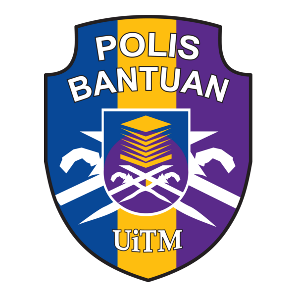 Polis Bantuan UiTM Logo PNG Vector