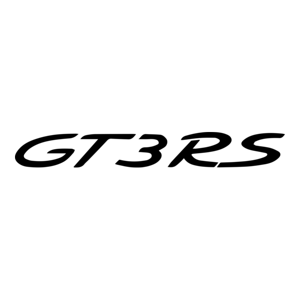 Porsche GT3 RS Logo PNG Vector