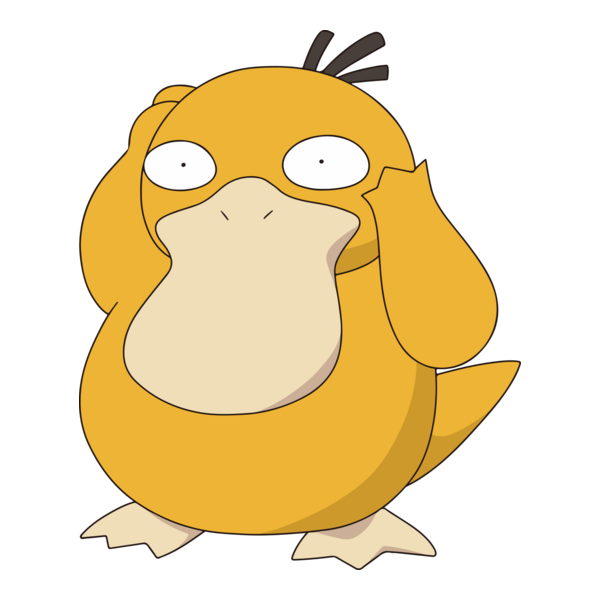 Psyduck Logo PNG Vector