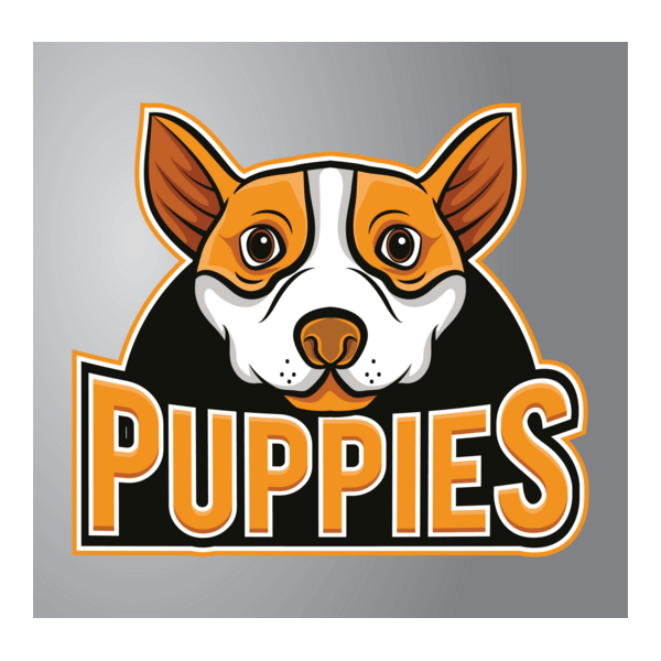 Puppies Logo PNG Vector