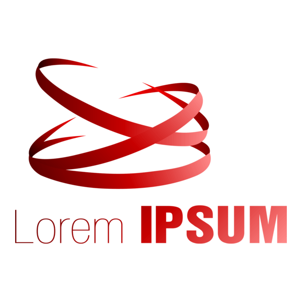 ribbons circle company Logo PNG Vector