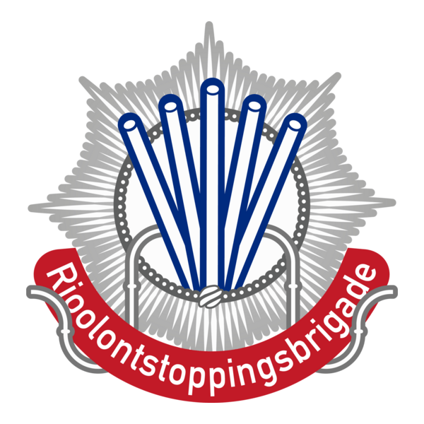 Riool Ontstoppings Brigade Logo PNG Vector