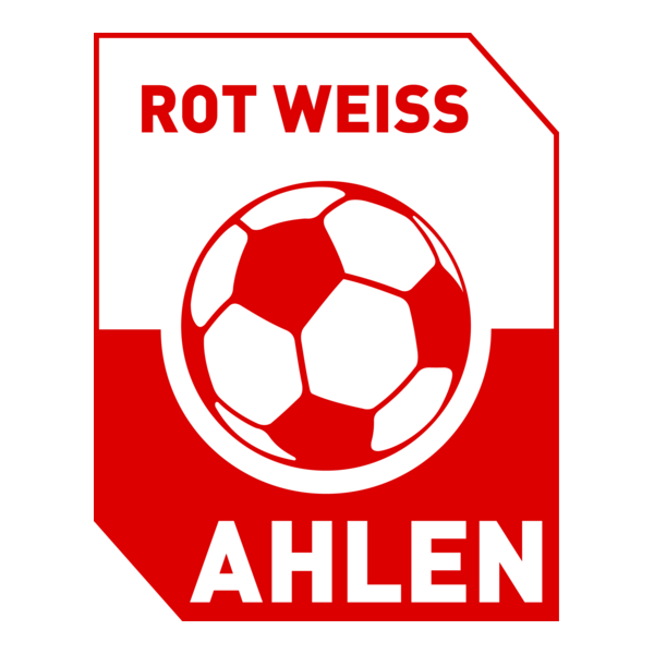 Rot-WeiB Ahlen Logo PNG Vector