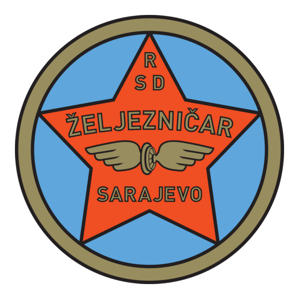 RSD Zeljeznicar Sarajevo Logo PNG Vector