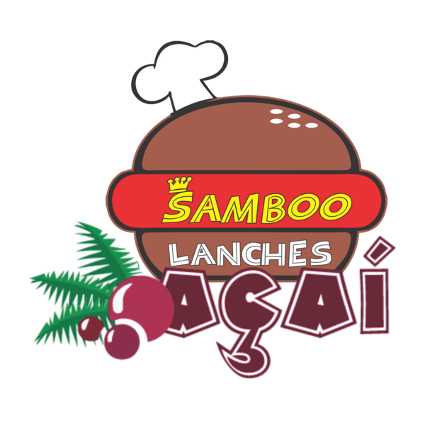 Samboo Lanches e Açaí Logo PNG Vector