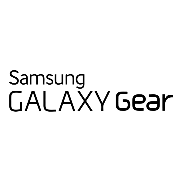 Samsung GALAXY Gear Logo PNG Vector