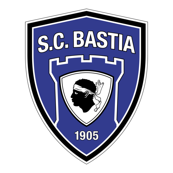 SC Bastia (1905) Logo PNG Vector