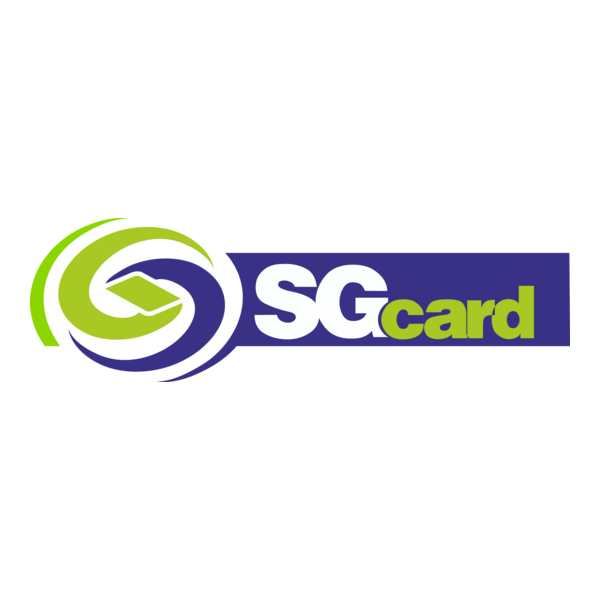 SG Card Logo PNG Vector