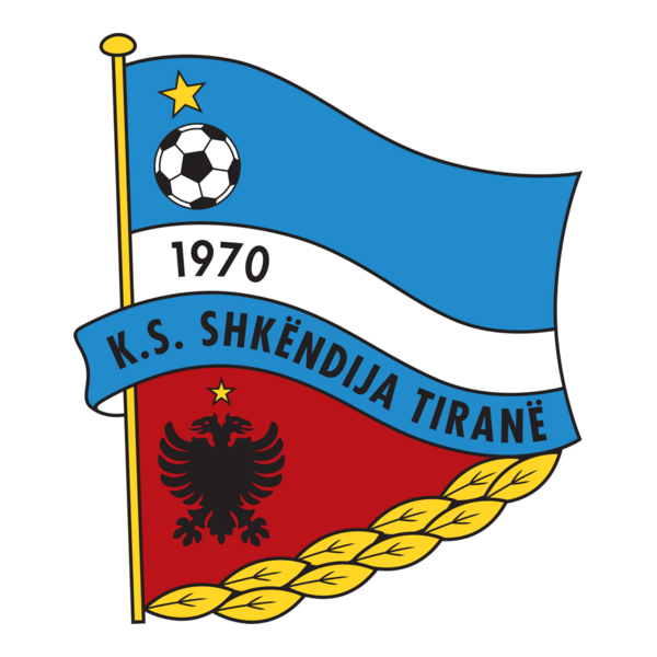 Shkëndija Tiranë Logo PNG Vector