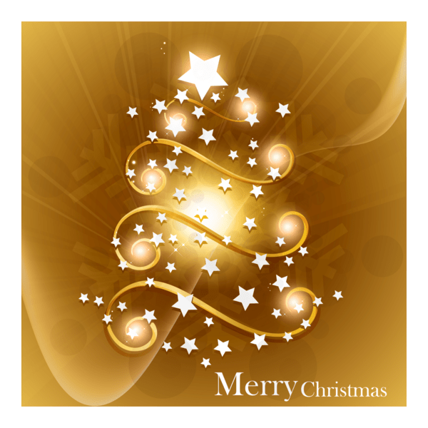 star christmas tree Logo PNG Vector