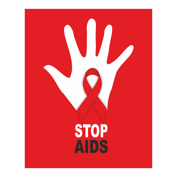 Stop Aids Logo PNG Vector