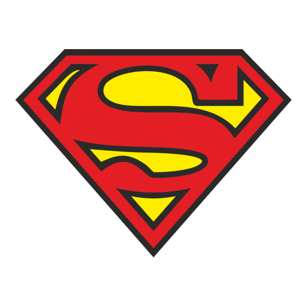 Superman Logo PNG Vector