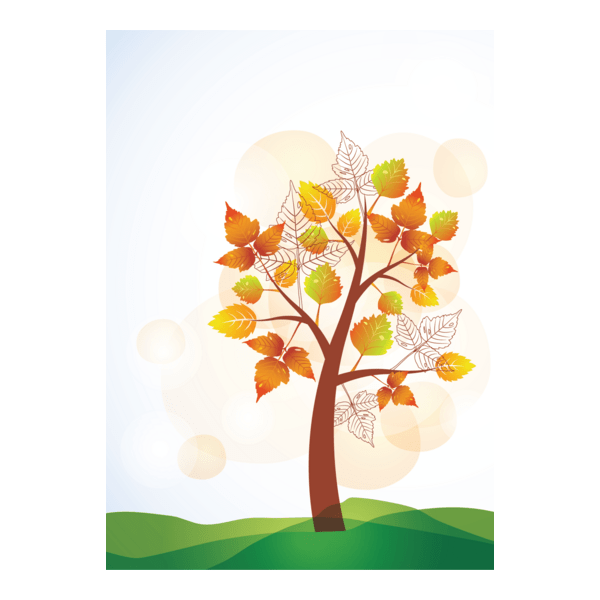 thanksgiving modern autumn frame Logo PNG Vector