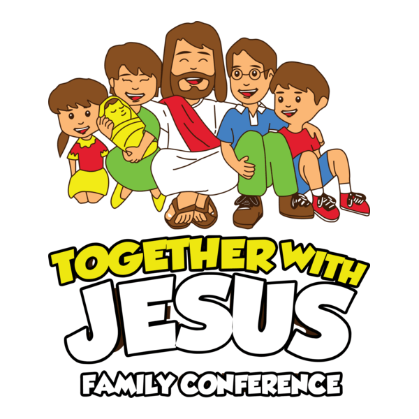 Together with Jesus Logo PNG Vector