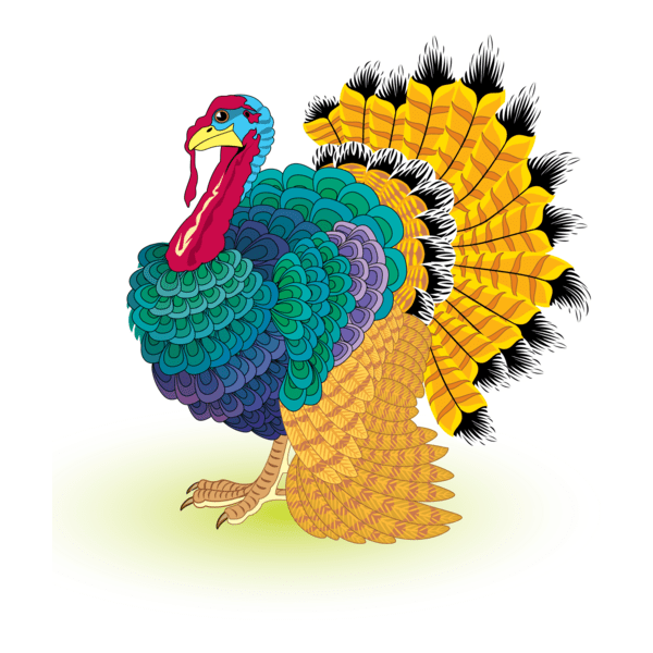 turkey bird thanksgiving symbol Logo PNG Vector