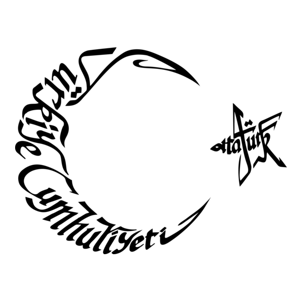Türkiye Cumhuriyeti Atatürk Logo PNG Vector