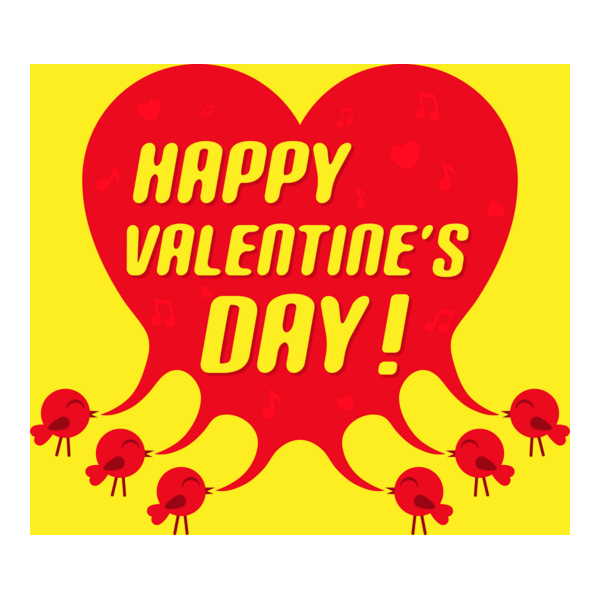 tweet bird happy valentine heart Logo PNG Vector