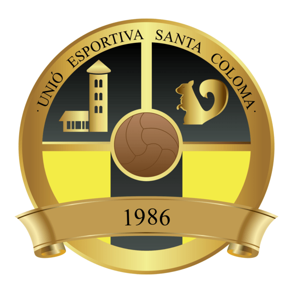 UE Santa Coloma Logo PNG Vector