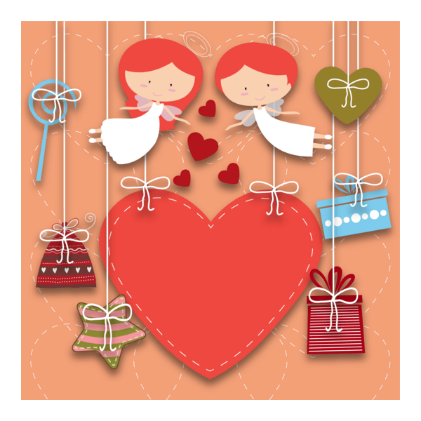 valentine card Logo PNG Vector
