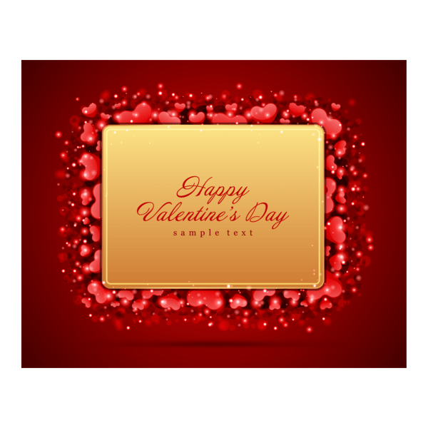valentine day love card Logo PNG Vector