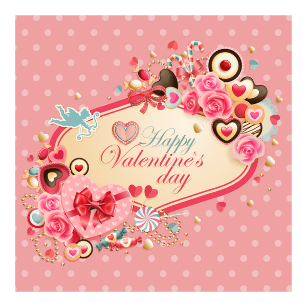 valentine labels Logo PNG Vector