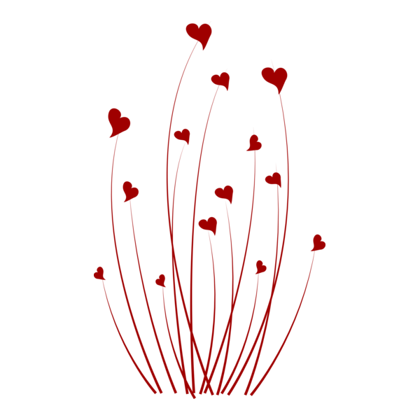 valentine love flower Logo PNG Vector