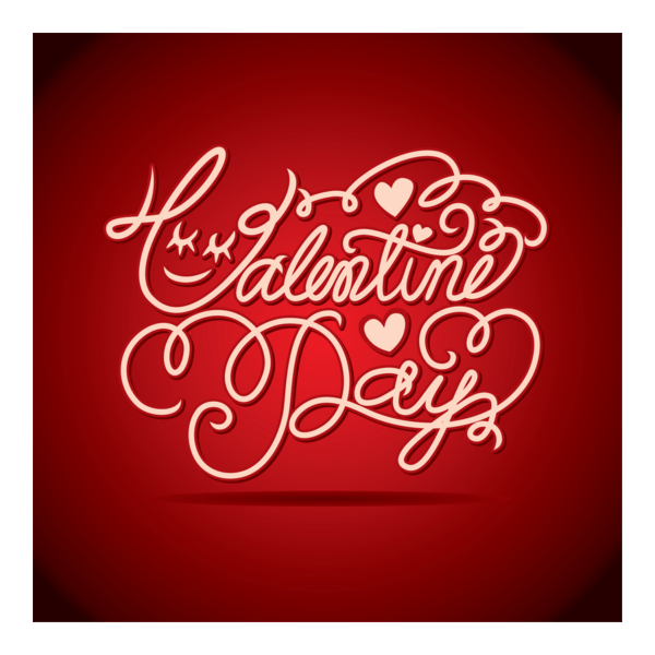 valentine wordart Logo PNG Vector