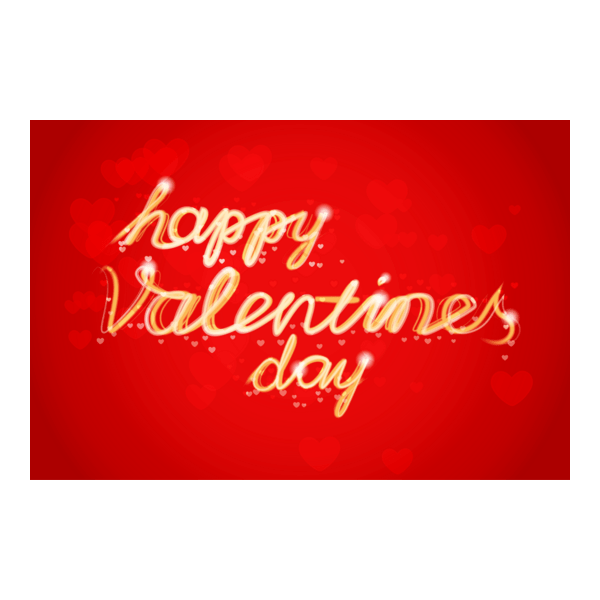 valentine wordart Logo PNG Vector